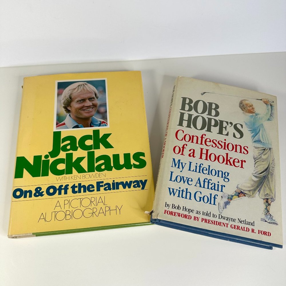 Books 2 Golf On & Off the Fairway and Confessions of a Hooker